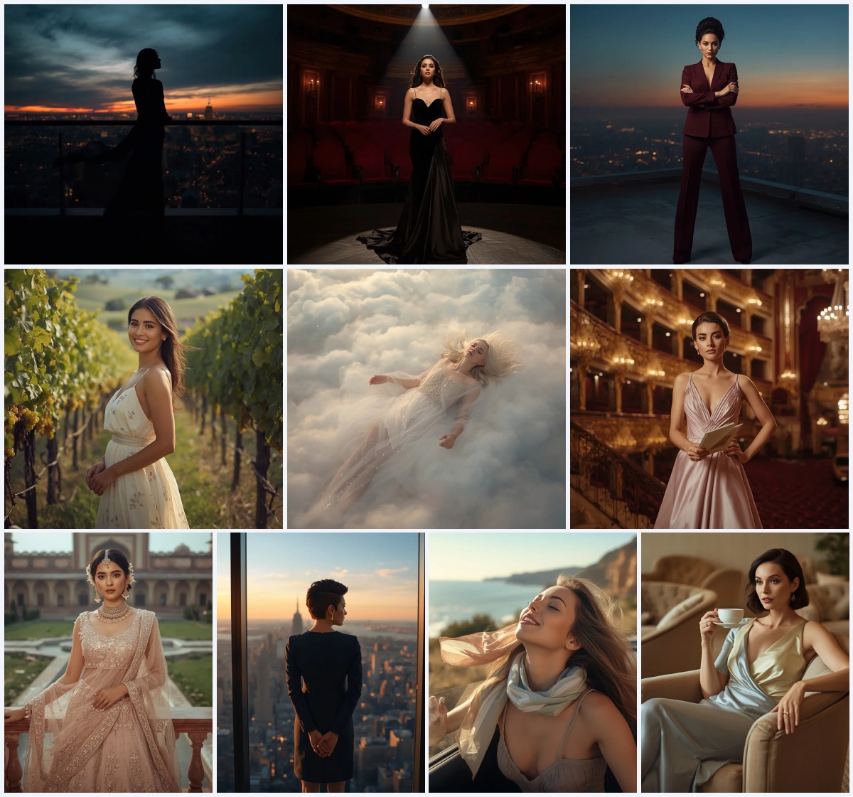 Top 10 AI Prompts for Elegant Women in Turtlenecks with Sophisticated Autumn Portraits | Prompt seen trending girl 2026 butterfly