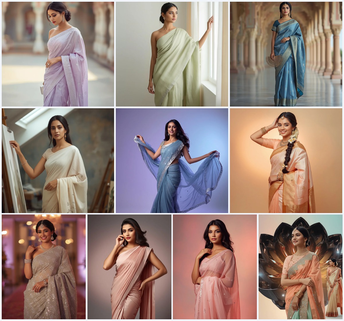 Top 10 Red Saree Prompts For ChatGPT for Fiery Elegance | prompt for saree look for girl