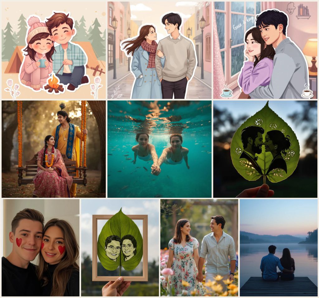 Best 10 Summer Couple AI Prompts for Vibrant Beach Bonfires with Starry Nights