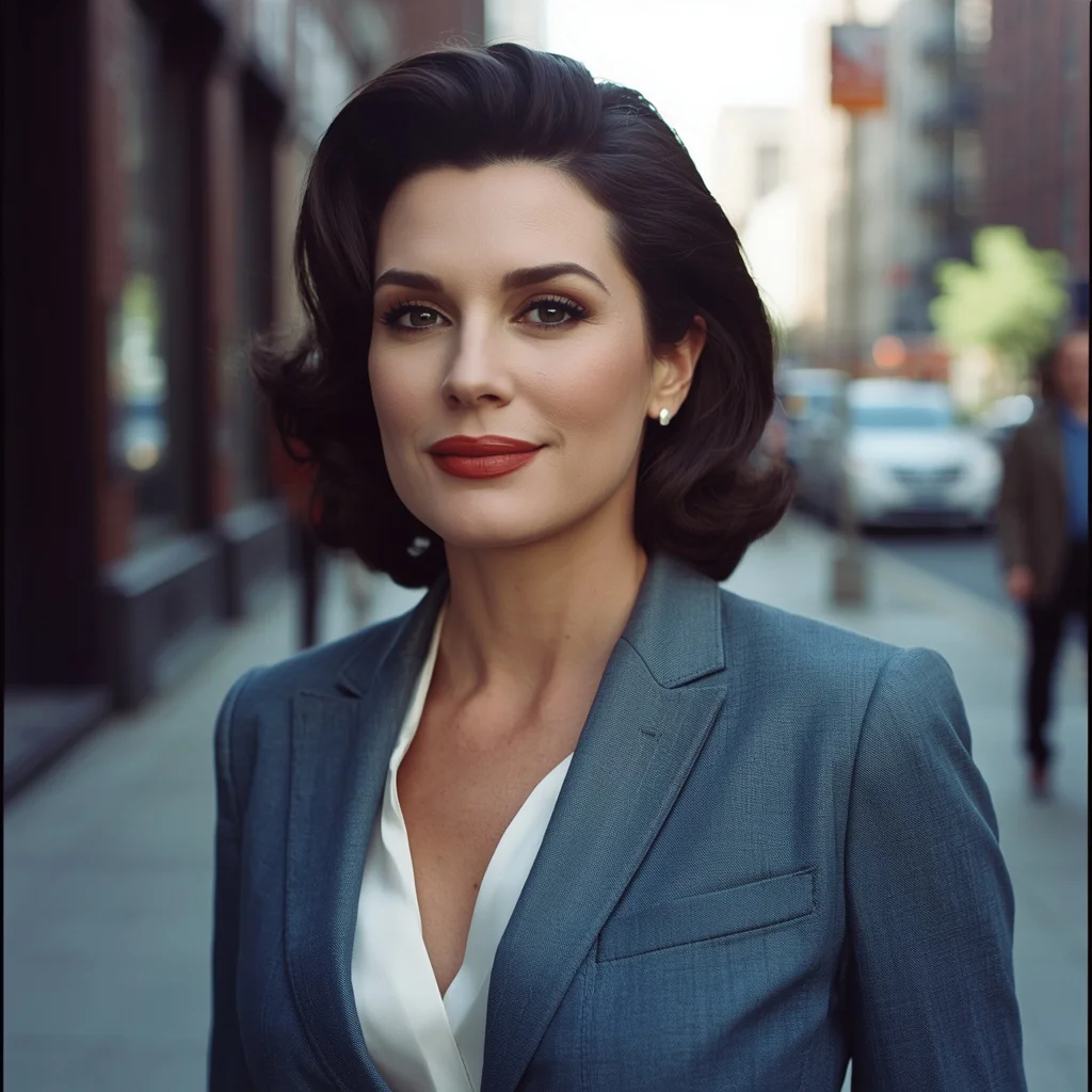 Hollywood Royalty's Impromptu Moment in Denim — AI image prompt